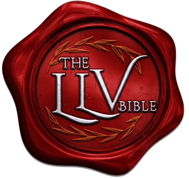 The LLV Bible wax seal